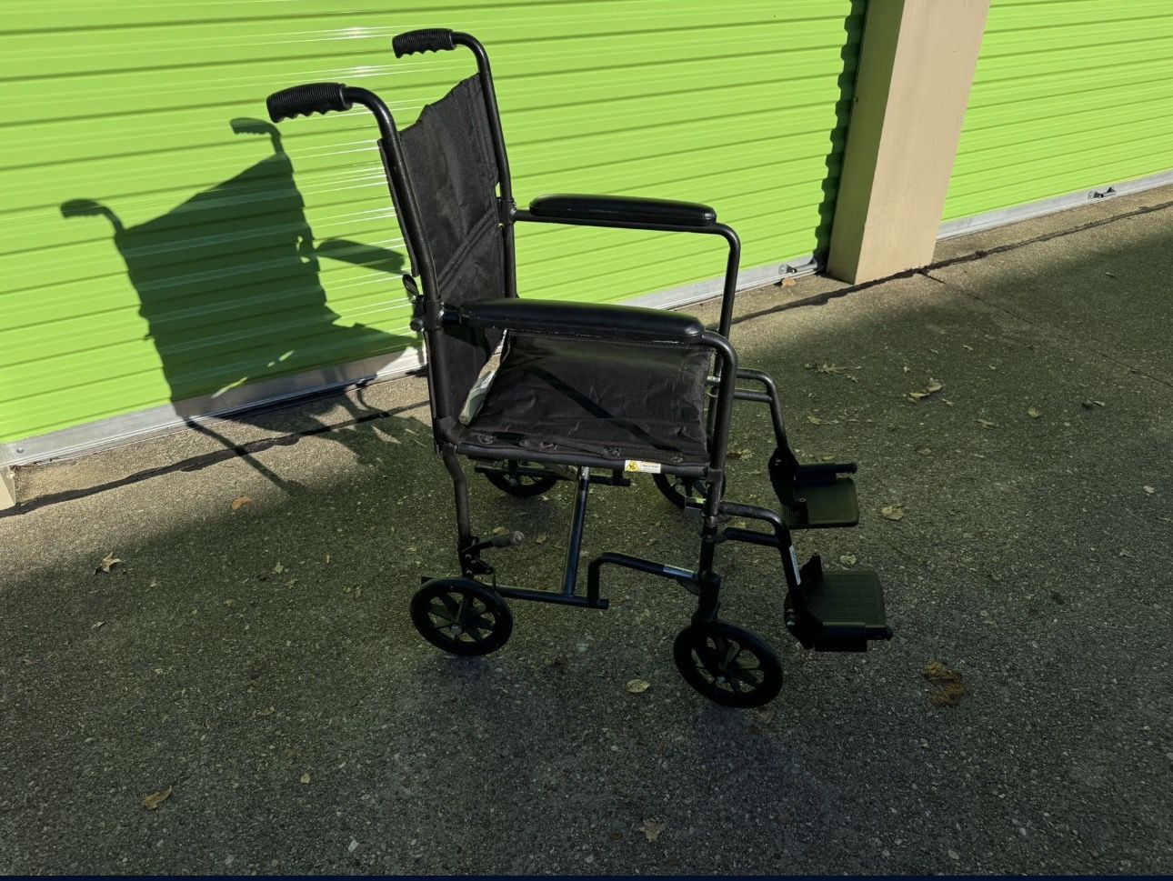 Foldable Steel Transport Chair
