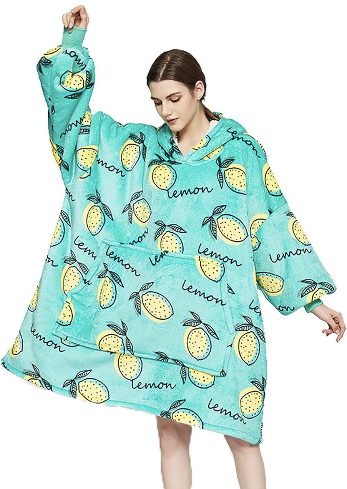 New: Wearable Blanket Hoodie for Adults