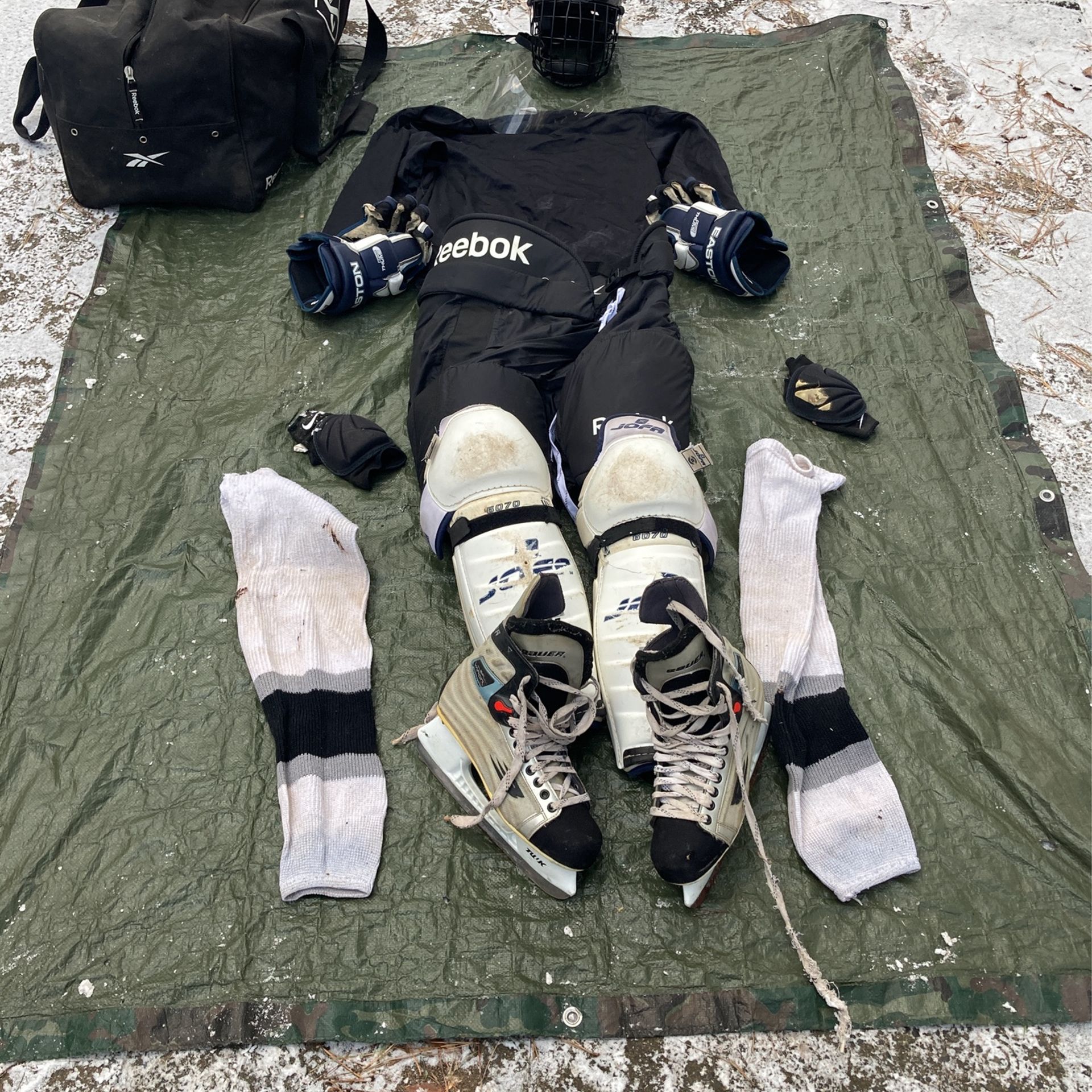 Bag Of Hockey Equipment
