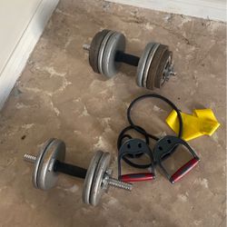Dumbbells And Bands 