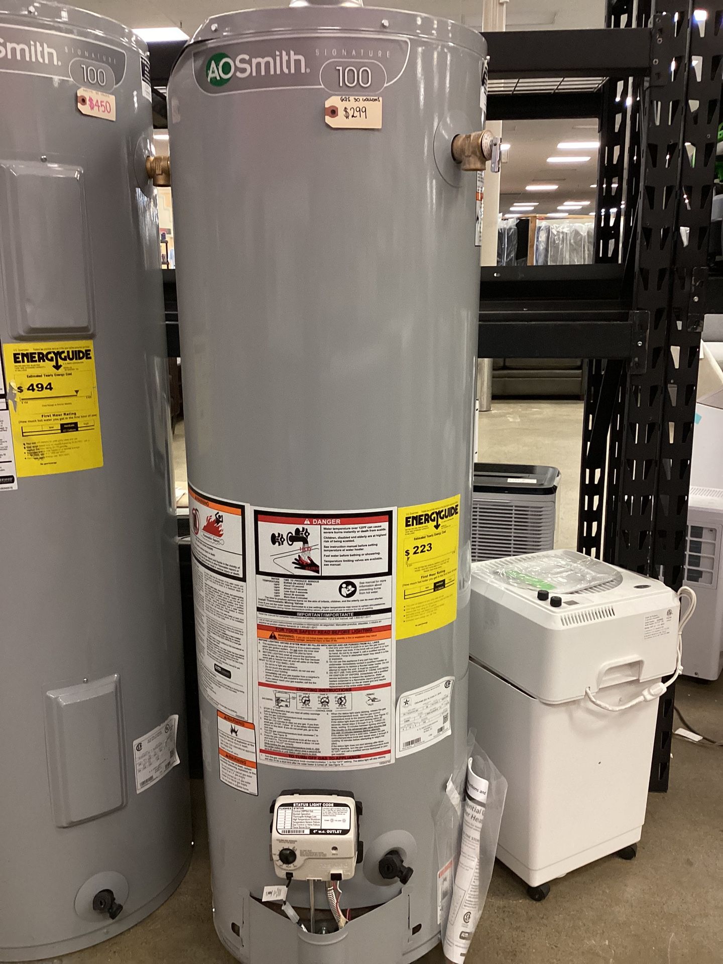 AO Smith Signature 30 Gallons Gas Water Heater