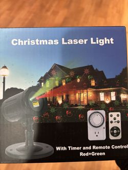 Christmas laser light