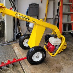 Groundhog 2024 hydraulic auger