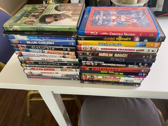 Sanyo dvd player & 28 dvds
