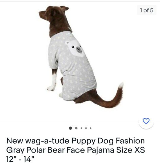 Cutest Xs Dog Pajamas! 