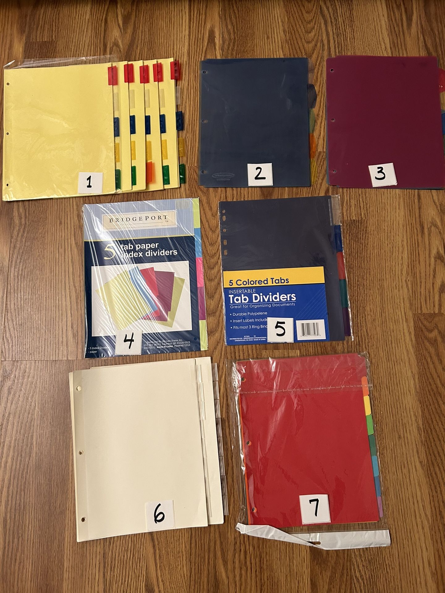 Tab Dividers
