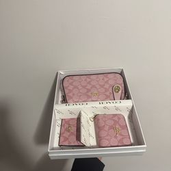 Coach set Pink