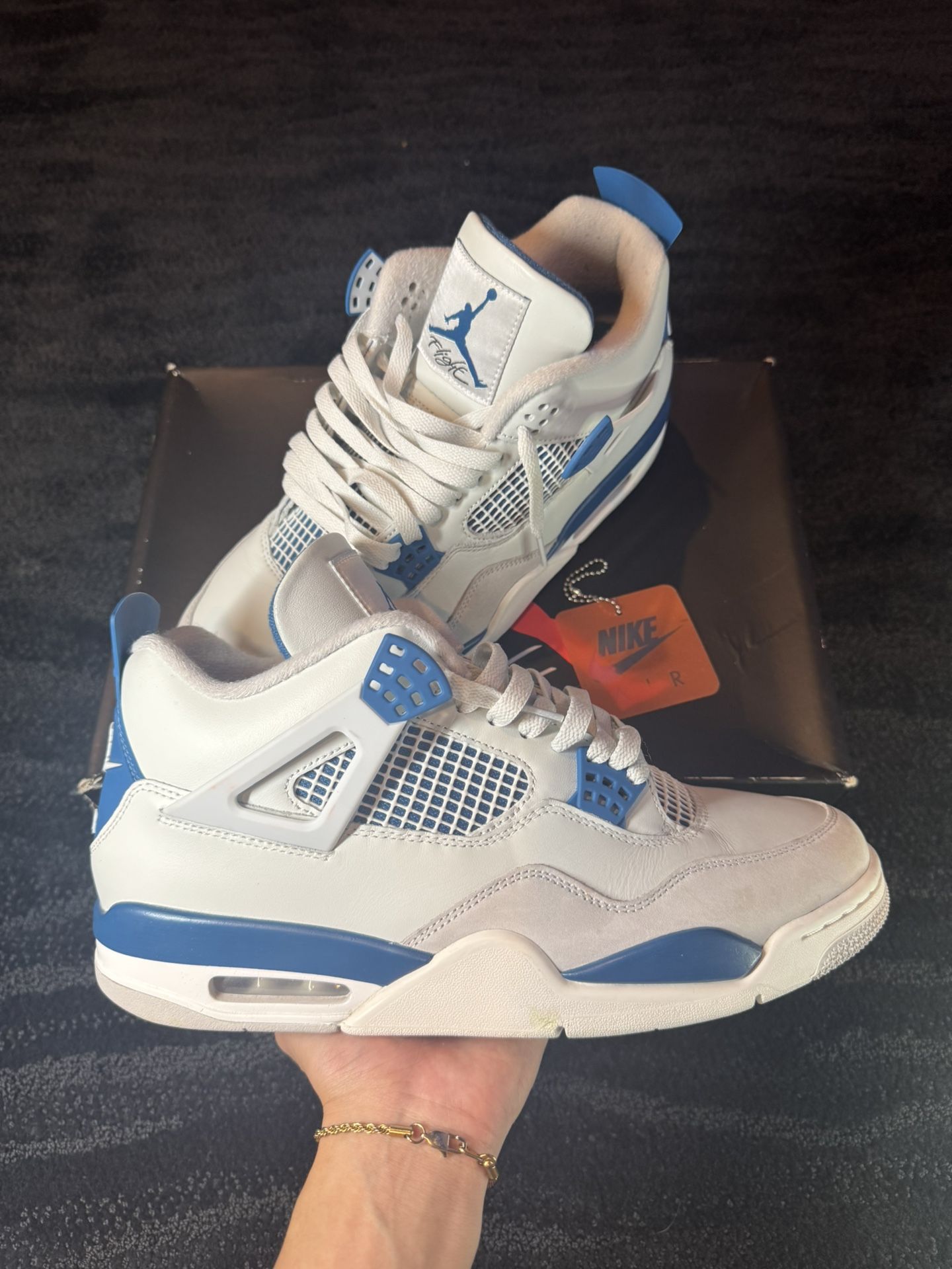 Jordan 4 Retro Military Blue