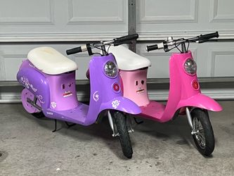 Razor pocket mod kiki and sweet pea lithium electric bike moped scooter