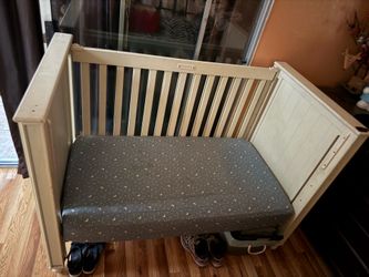 Pottery barn baby crib