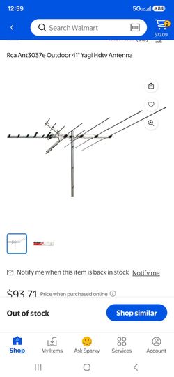 RCA  outdoor antenna/ long range Antenna