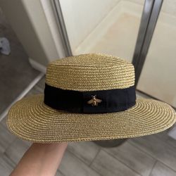 Gucci Shiny Straw Hat