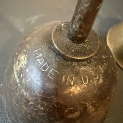 Antique Eagle Oil Can – Made in USA – Curved Spout