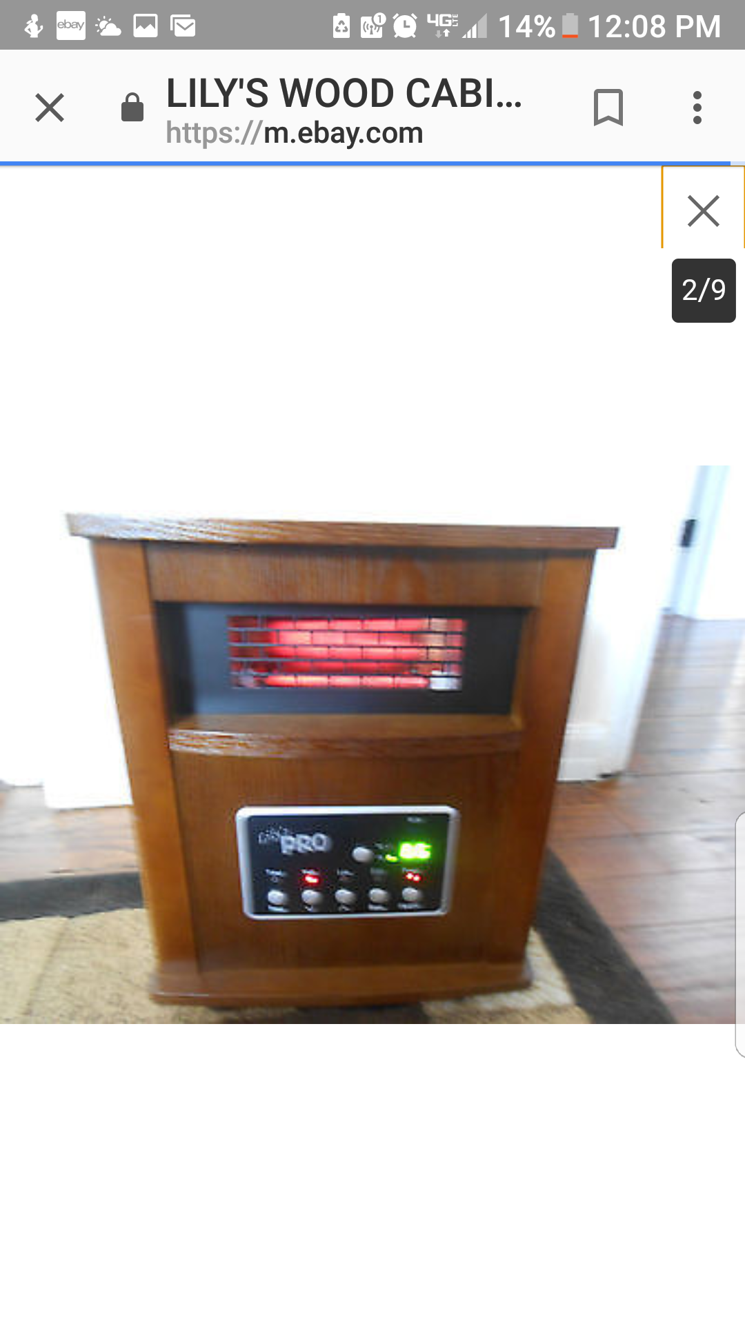 NEW LILY'S WOOD CABINET 1800 SQ FT, PRO DIGITAL INFRARED QUARTZ HEATER NEW  IN BOX for Sale in Seymour, TN - OfferUp