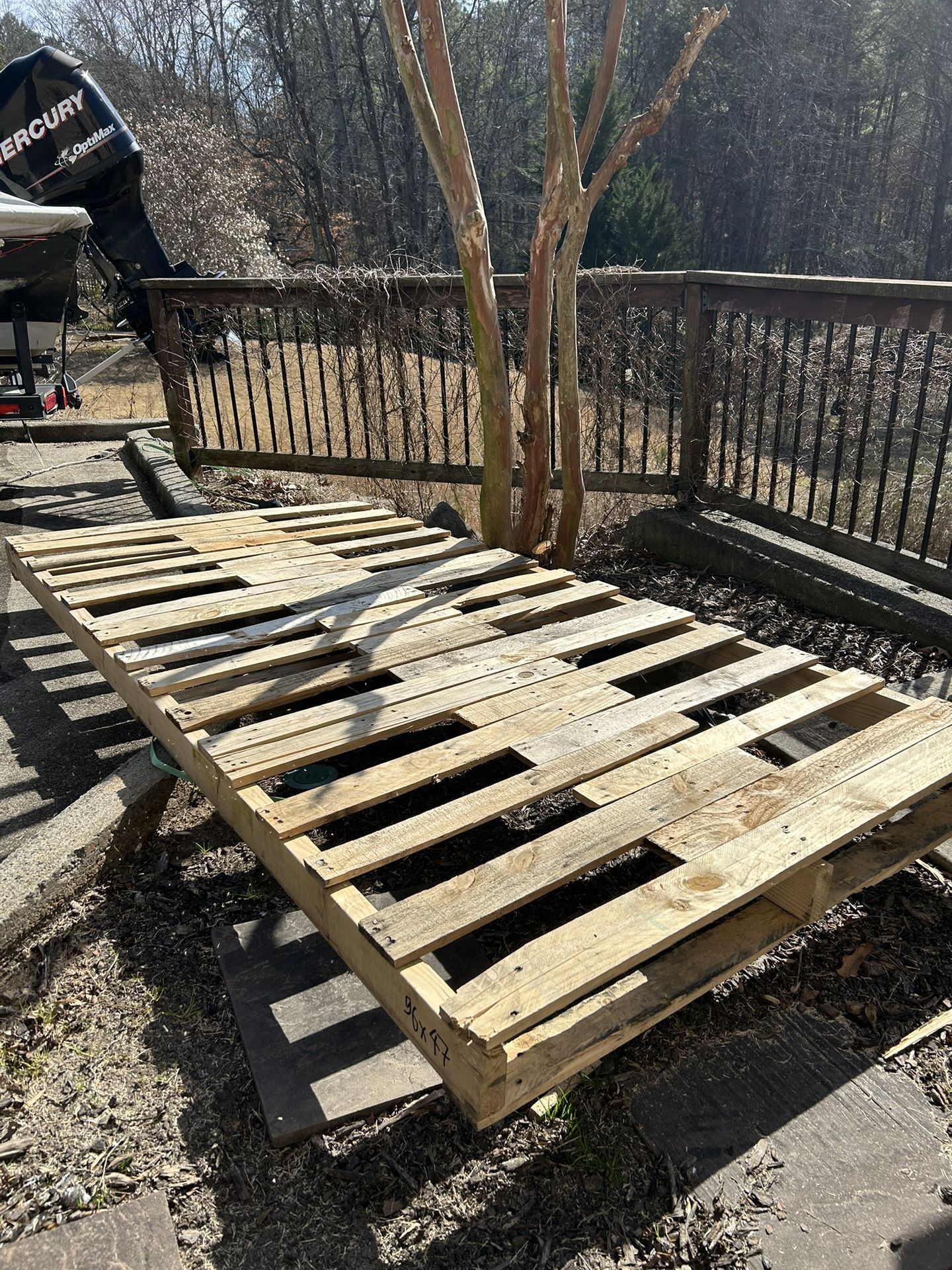 96x48 White Pine Pallet