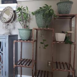 Plant Stand Shelf Planter 