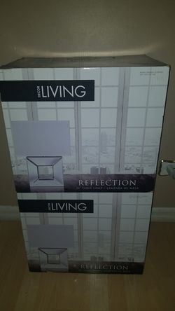 2 Decor Living Reflection 26" Table Lamps