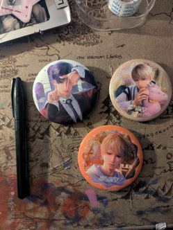 Love and Deepspace Pins/Badge Lot Rafayel Xavier