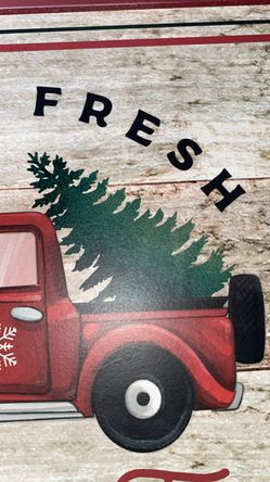 FARM FRESH CHRISTMAS TREE, SERVING TRAY