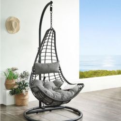 Brand New Egg Swing Chair With Cushion In Box. 