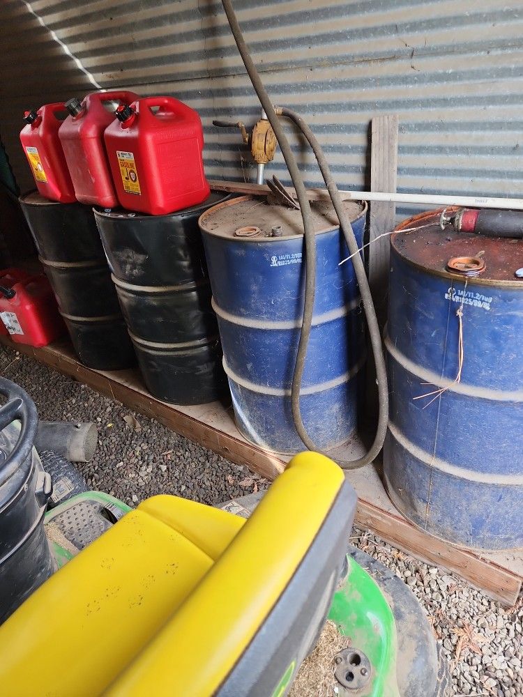 Deisel Barrels & Pump