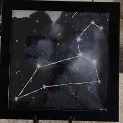 Original " Leo Constellation "high quality art print by Oliver Gal.Signed COA.