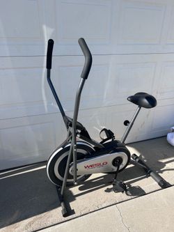 Weslo Cross Cycle Exercise Bike Dual Action Adjustable Resistance