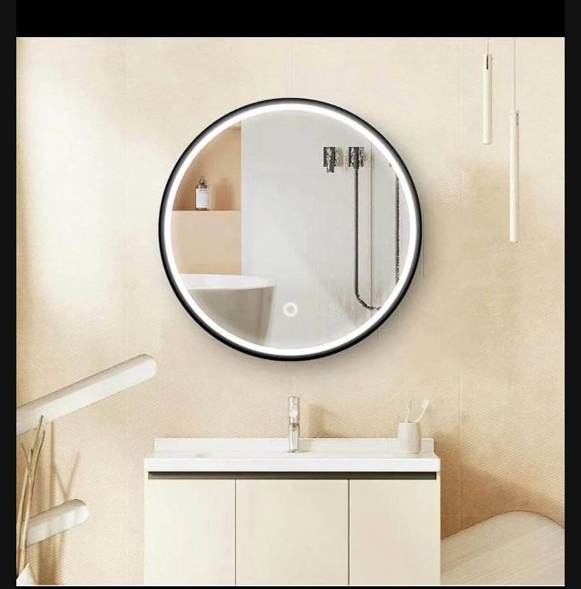 24 in. Round Medicine Cabinet With LED