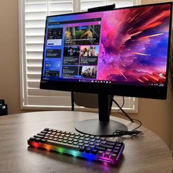 LENOVO ALL IN ONE DESKTOP PC Win 11 Pro, Intel Core i7, 20GB Ram, 512GB SSD Nvme, Microsoft Office Pro 2024