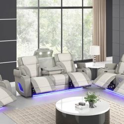 Reclining Robin Grey 3pc 💕😘🚗🩷