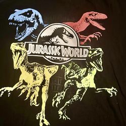 Youth size M Jurassic world tshirt  