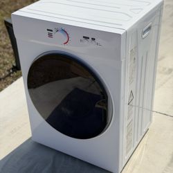 Portable Laundry Dryer with Easy Knob Control for 5 Modes, Stainless Steel Clothes Dryers