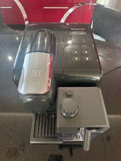 Nespresso coffee machine with milk frother