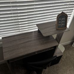 Office table with chair
