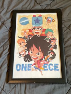 One Piece Strawhats Paper Poster