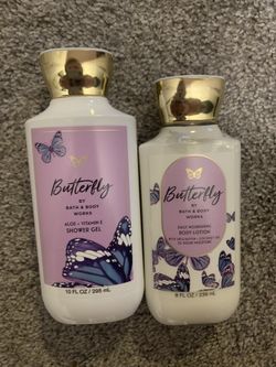 Butterfly Body Lotion And Shower Gel