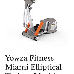 Yawza Fitness Miami Elliptical Trainer Machine 