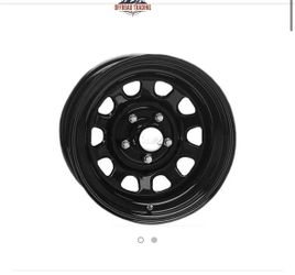 Black Daytona, 15x8 (5x4.5) $300