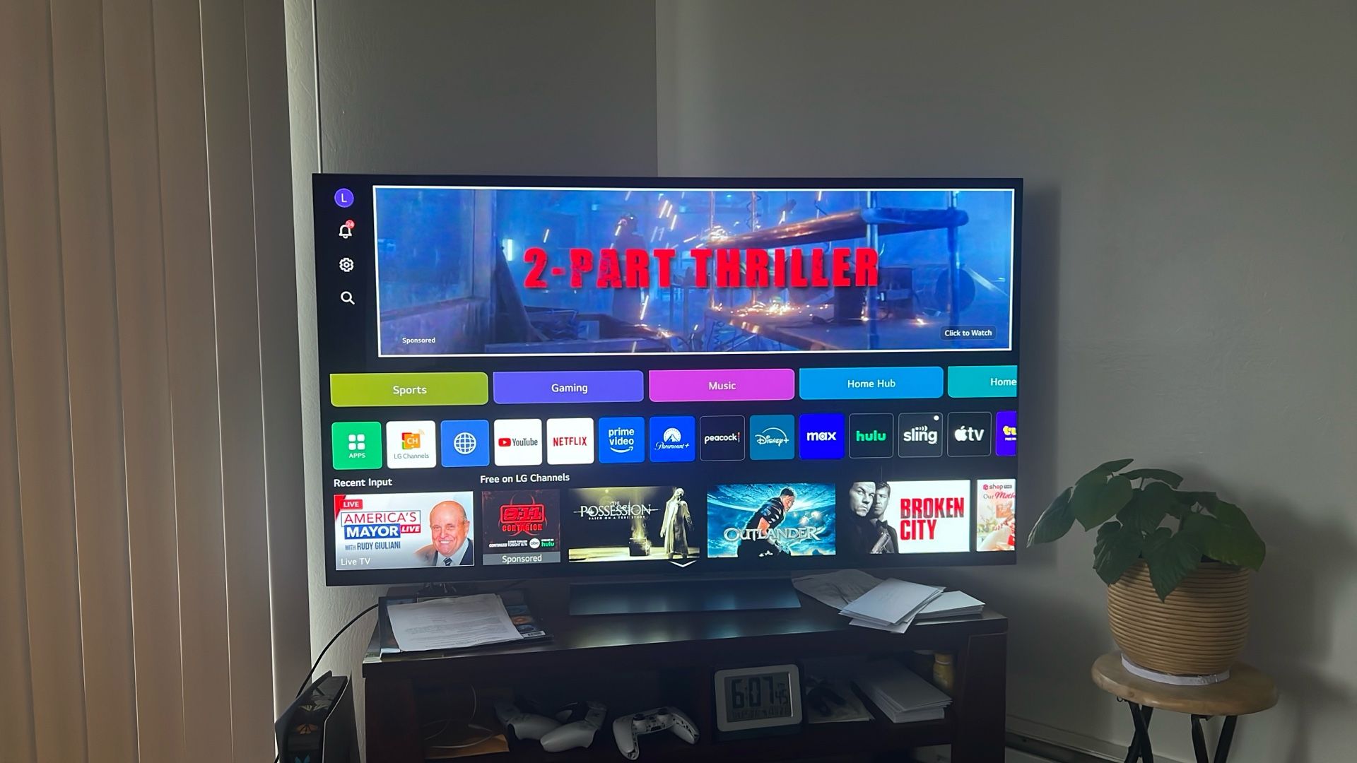 LG C3 65” OLED TV