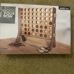 BOARD GAME (Connect Four)  WOOD