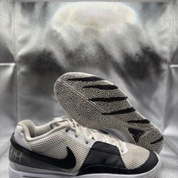 Nike Ja 1 White Black  2.0 