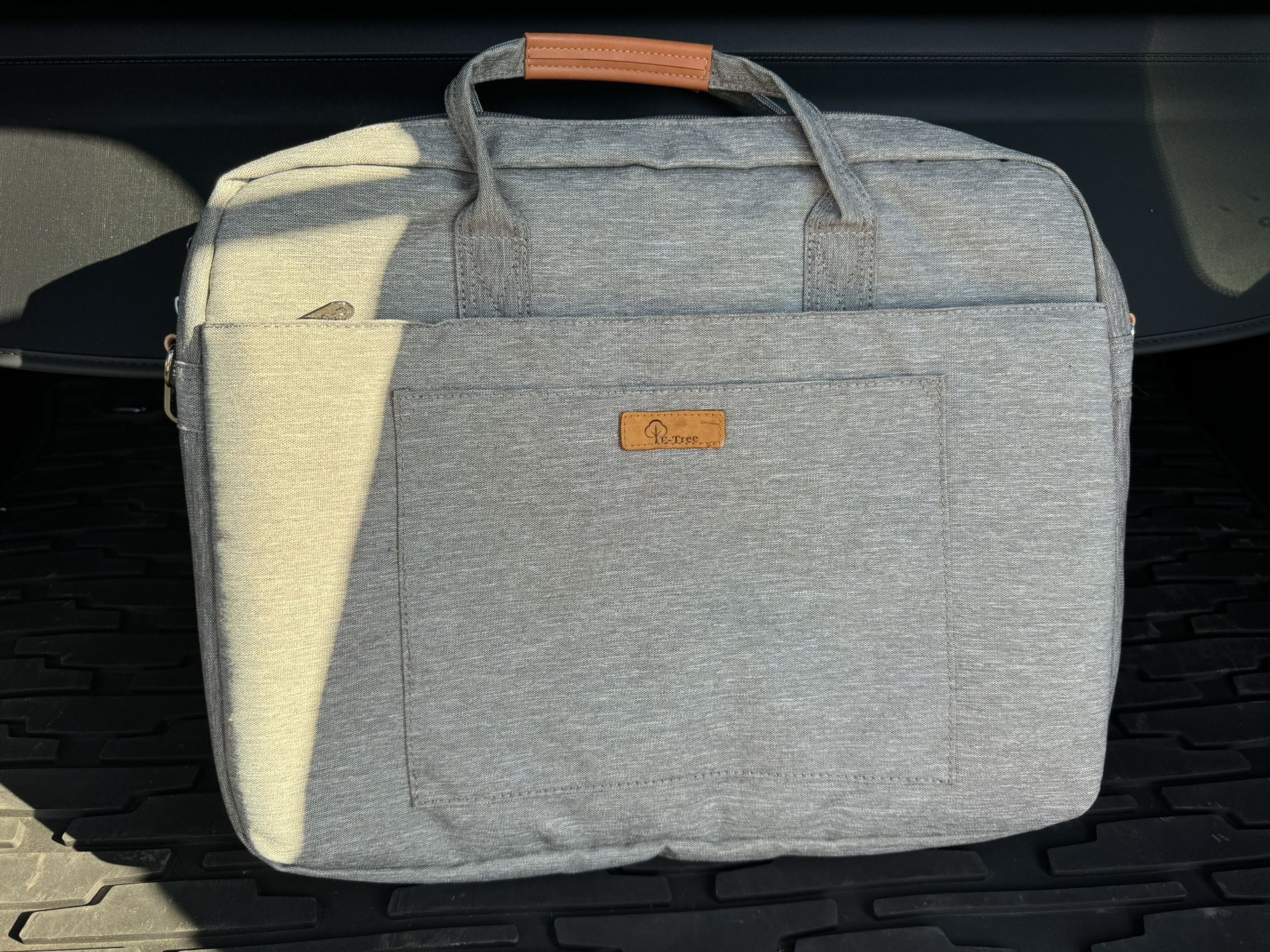 Grey Laptop Bag