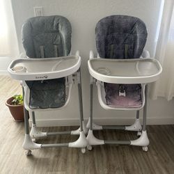 2 High Chairs 