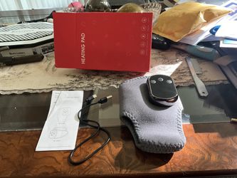 Foot heating pad and massager