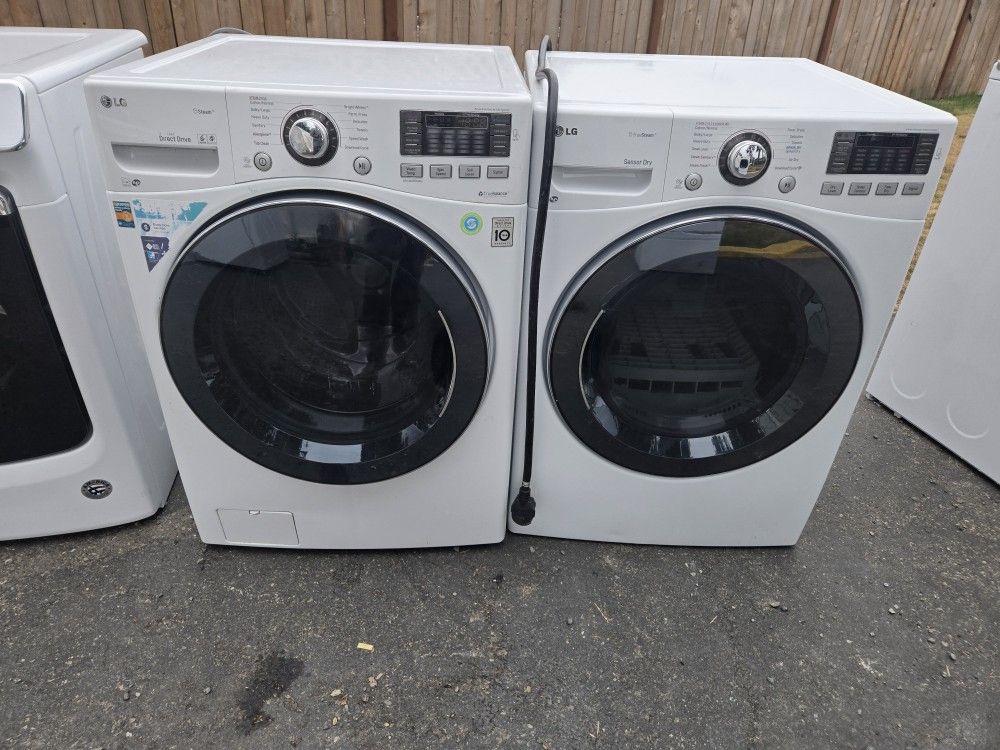 Lg Washer And Dryer Set Electric