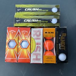 Nike Callaway Pinnacle Ram Bandit Golf Balls Lot