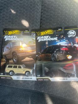 Fast and furious hot wheels