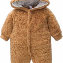 Newborn Fleece Playsuit