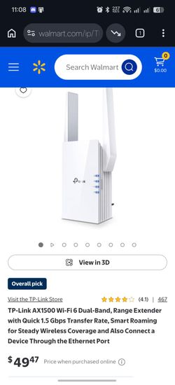TP-link AX-1500 WIFI Extender