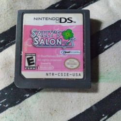 Sally's Salon NINTENDO DS Videogame